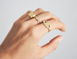 Arrow Ring Gold