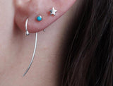 Fireflies Earrings: Ear Sterling Silver