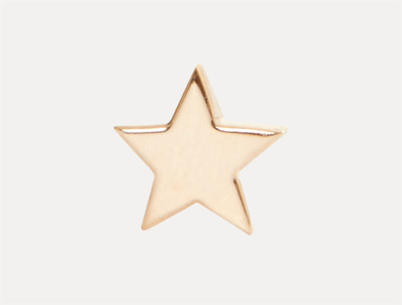 Star Stud Earring 14CT Gold